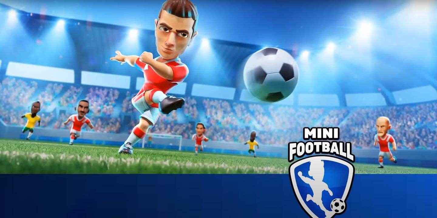 Mini Football 3.0.0 APK MOD [Menu LMH, Huge Amount Of Money gems, Free shopping, Dumb enemy]