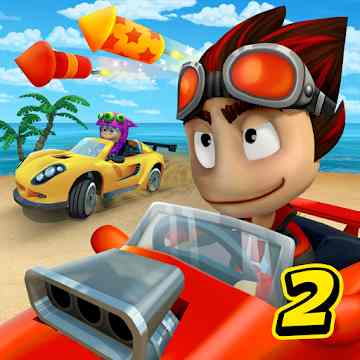 Beach Buggy Racing 2 2024.04.29 APK MOD [Menu LMH, Huge Amount Of Money gems, unlock all cars]