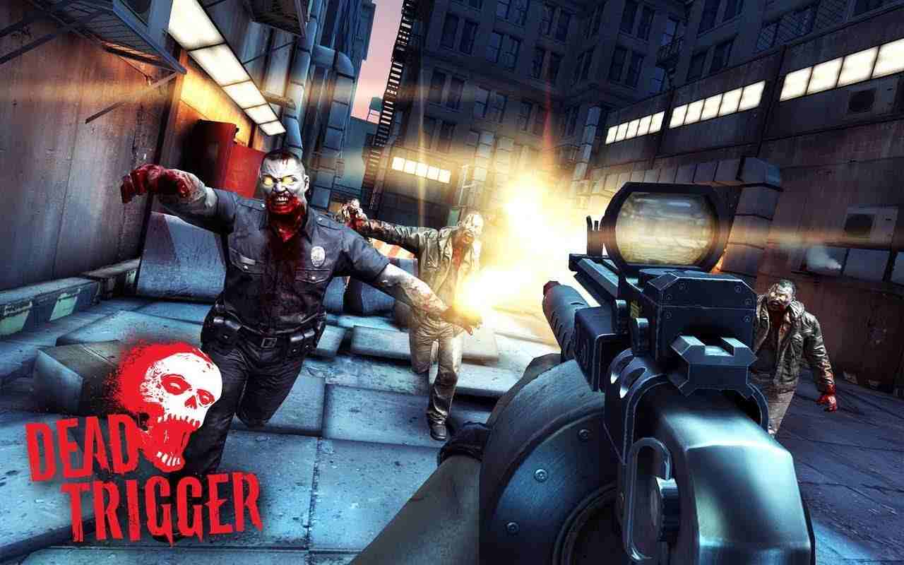 Dead Trigger 2.1.5 APK MOD [Menu LMH, Huge Amount Of Money gold, ammo, all weapons unlocked]