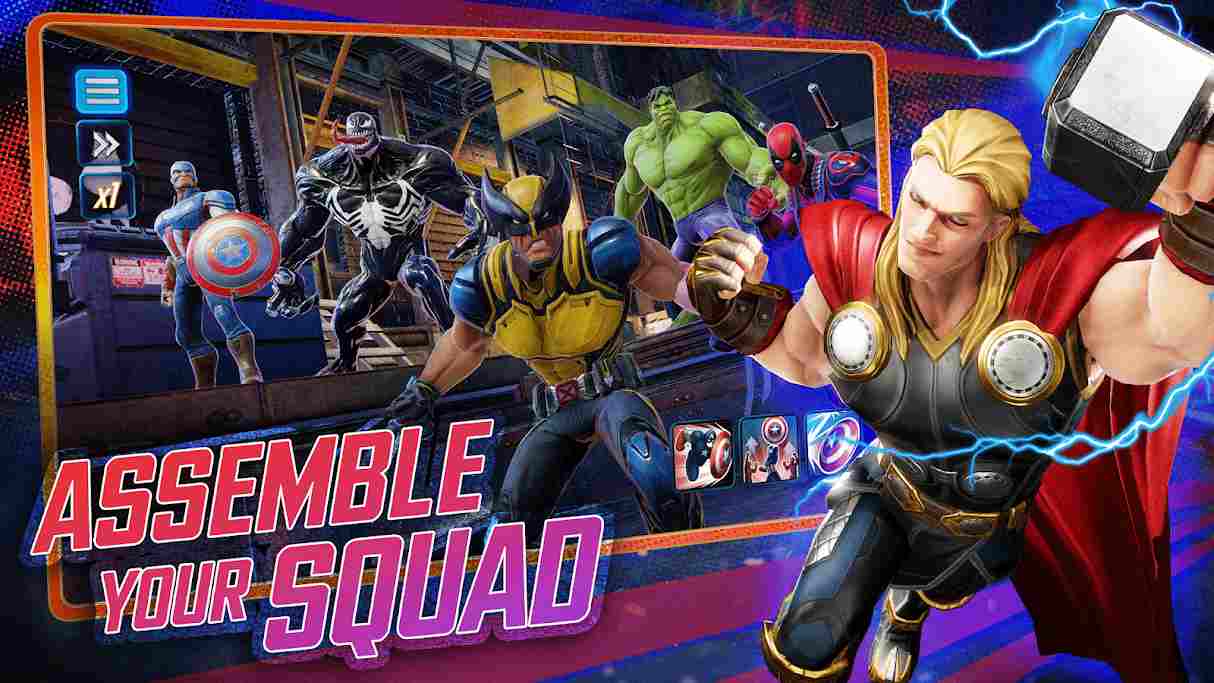 Game MARVEL Strike Force 