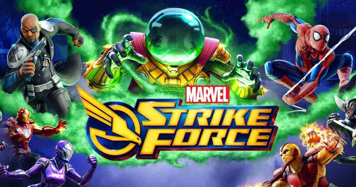 MARVEL Strike Force 8.0.1 APK MOD [Menu LMH, Huge Amount Of Money orbs, all characters unlocked]