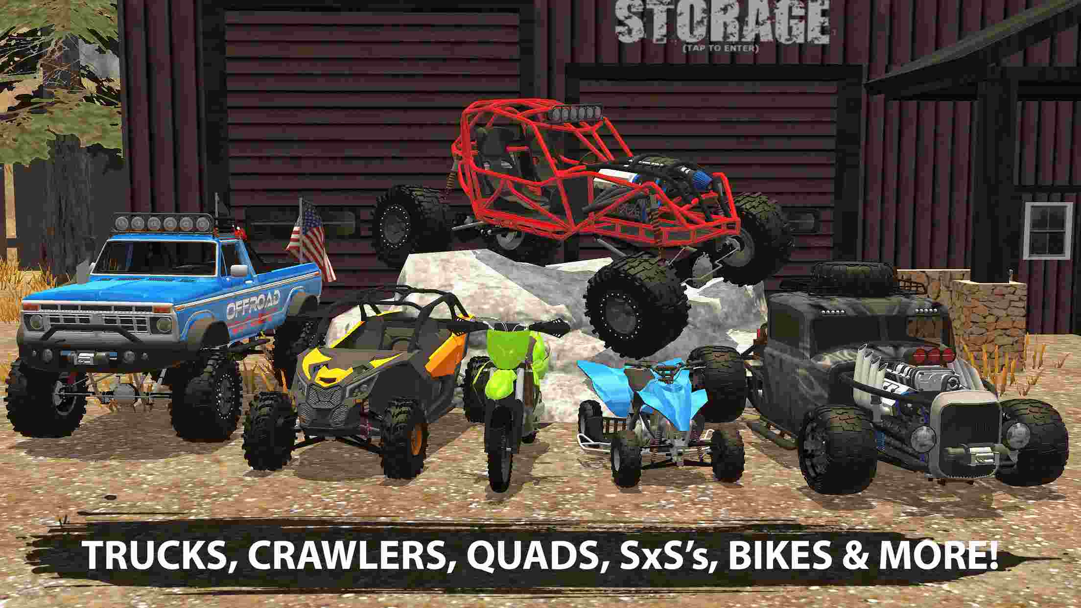 Offroad Outlaws 6.6.7 APK MOD [Menu LMH, Huge Amount Of Money and gold, unlocked vip, all cars, premium]