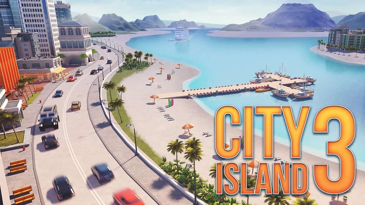 City Island 3 3.6.0 APK MOD [Huge Amount Of Cash, Gold, Unlocked the island]