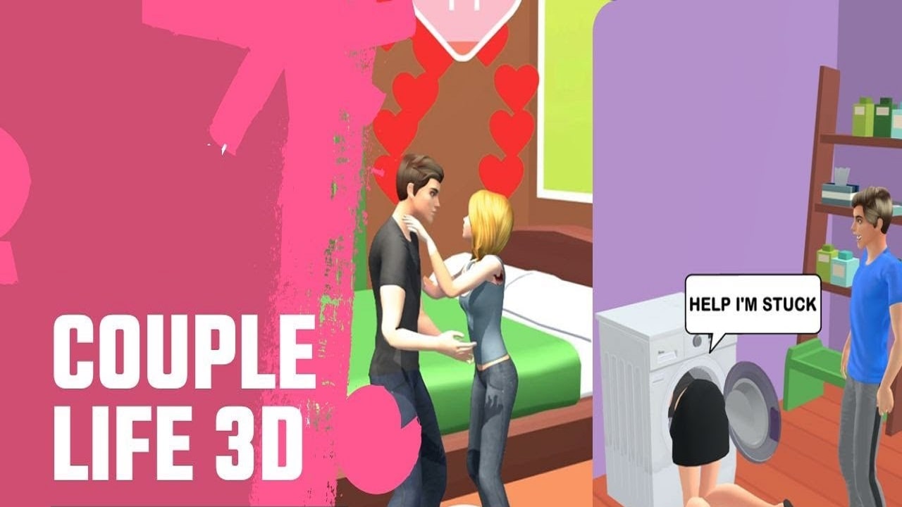 Couple Life 3D 1.3.6 APK MOD [Full Lượng Tiền Rất Lớn, Xóa Ads]