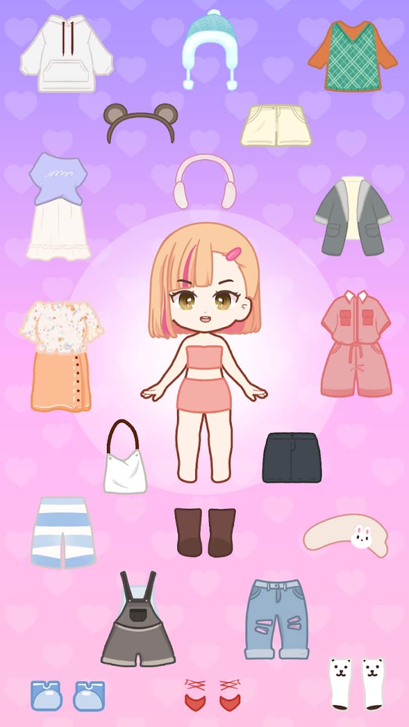 Hack Doll Dress Up: Sweet Girl Mod APK  (Vô Hạn Tiền, Mở Khóa Skin)