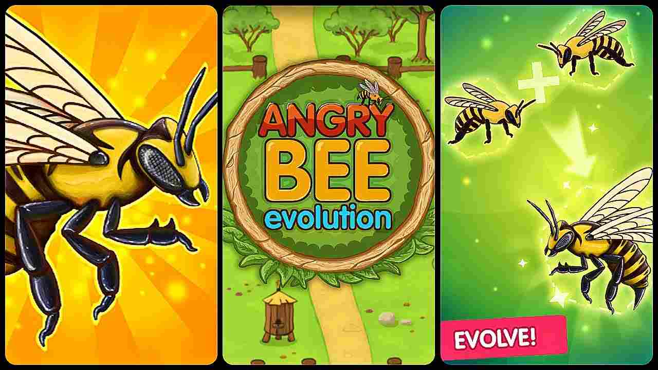 Angry Bee Evolution 4.0.1 APK MOD [Menu LMH, Lượng Lớn Mật Ong, Rương, Đá, Hổ Phách]