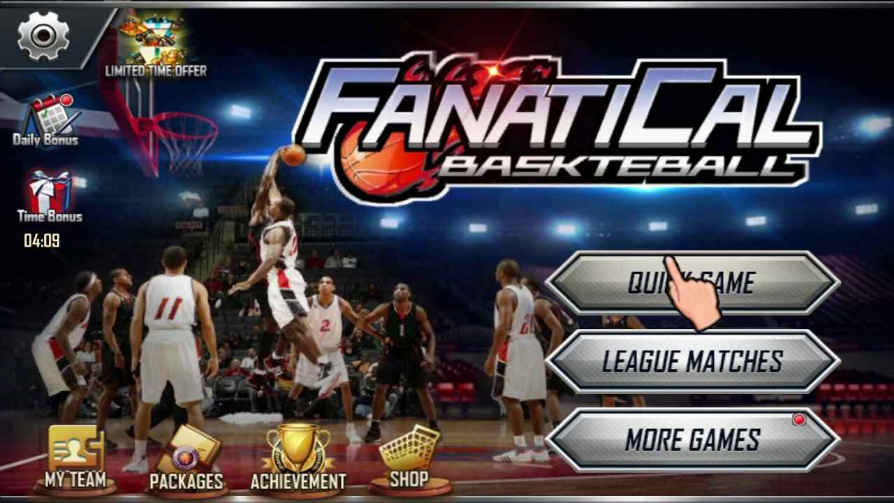 Fanatical Basketball 1.0.13 APK MOD [Menu LMH, Lượng Tiền Rất Lớn, Full Đá Qúy, Max Level]