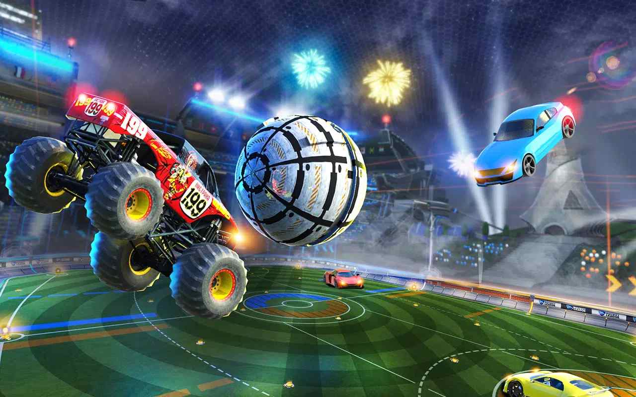 Rocket Car Soccer League Games 1.18 APK MOD [Huge Amount Of Money, No Ads]