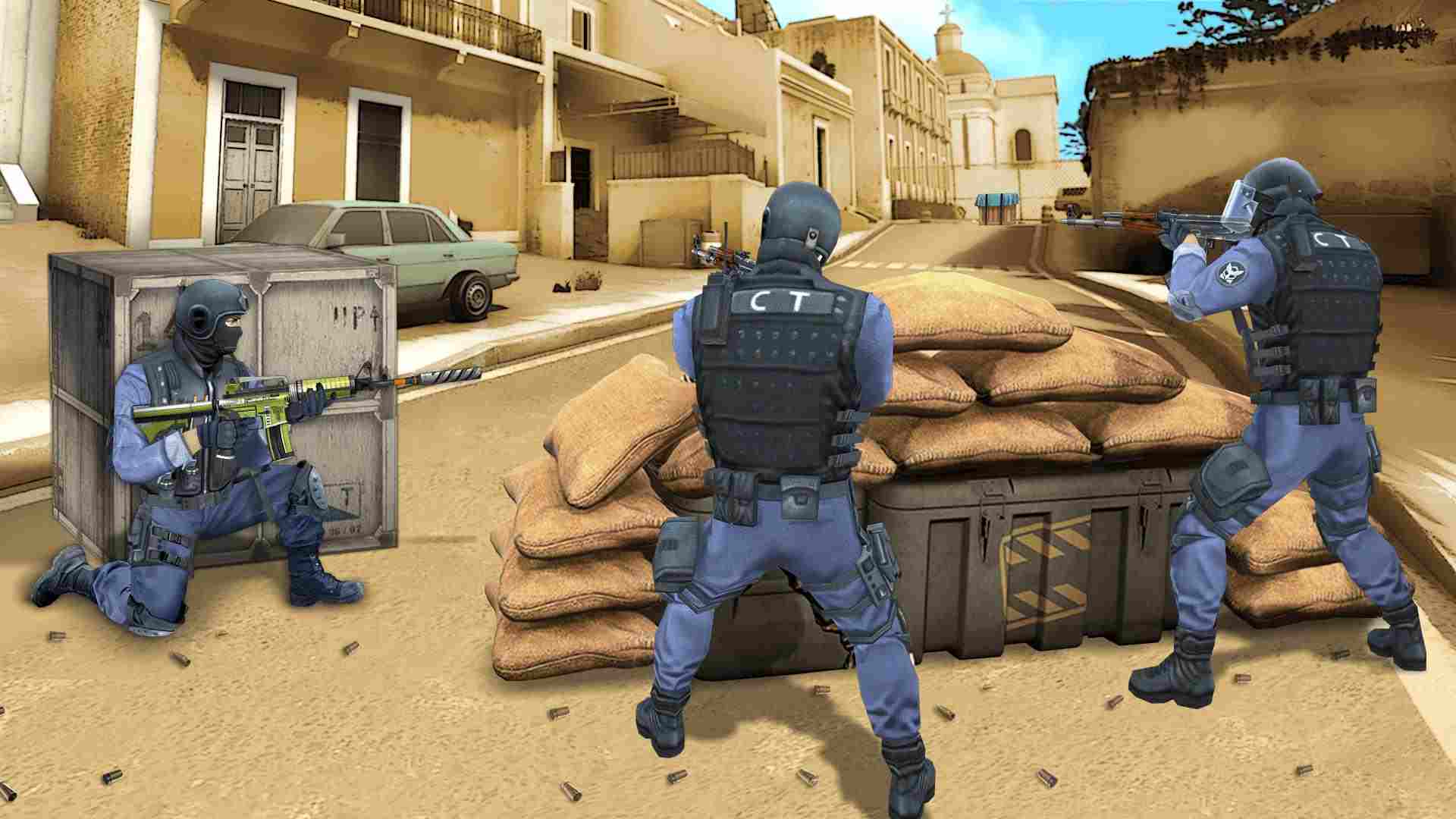 Counter Terrorist: CS Offline Hack 1.1.7 APK MOD [Enemy Doesn’t Attack]