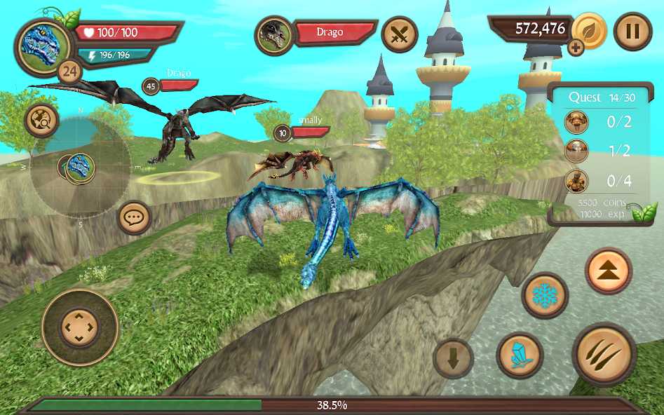 Download Dragon Sim Online MOD