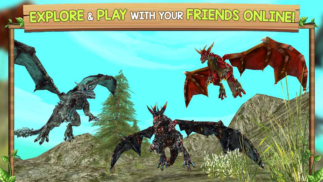 Dragon Sim Online 208 APK MOD [Lượng Tiền Rất Lớn, Điểm Kĩ Năng, Max Level]