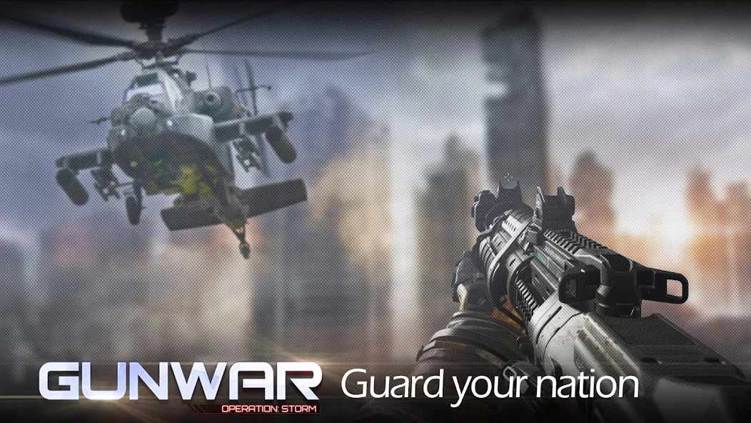 Gun War: Shooting Games 3.0.7 APK MOD [Lượng Tiền Rất Lớn, Full Đá Qúy, Full Súng]