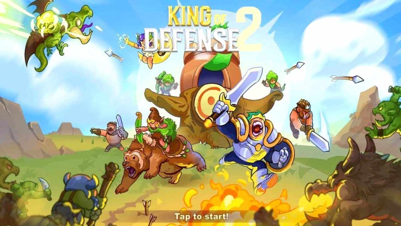 King of Defense 2 1.0.76 APK MOD [Menu LMH, Lượng Tiền Rất Lớn, Sở Hữu Full]