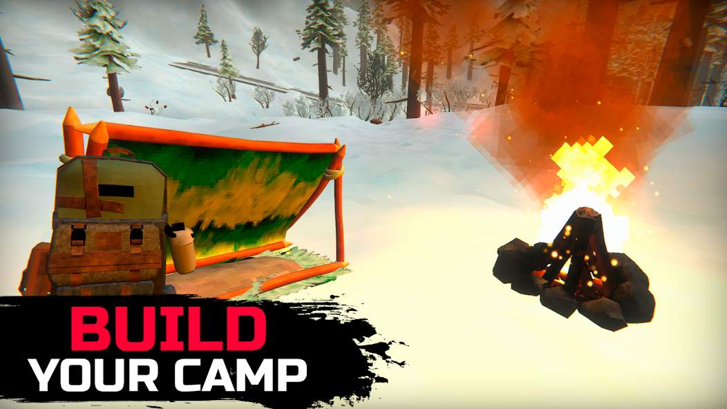 Download WinterCraft- Survival Forest MOD