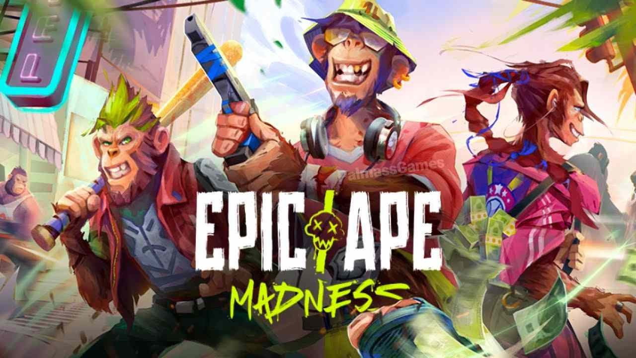 Epic Ape Madness 1.2.1-rc562 APK MOD [Menu LMH, Lượng Tiền Rất Lớn, Sở Hữu Tất Cả]