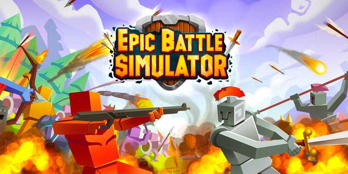 Epic Battle Simulator 1.9.10 APK MOD [Menu LMH, Lượng Tiền Rất Lớn, Full Đá Qúy, Sở Hữu nhân vật]