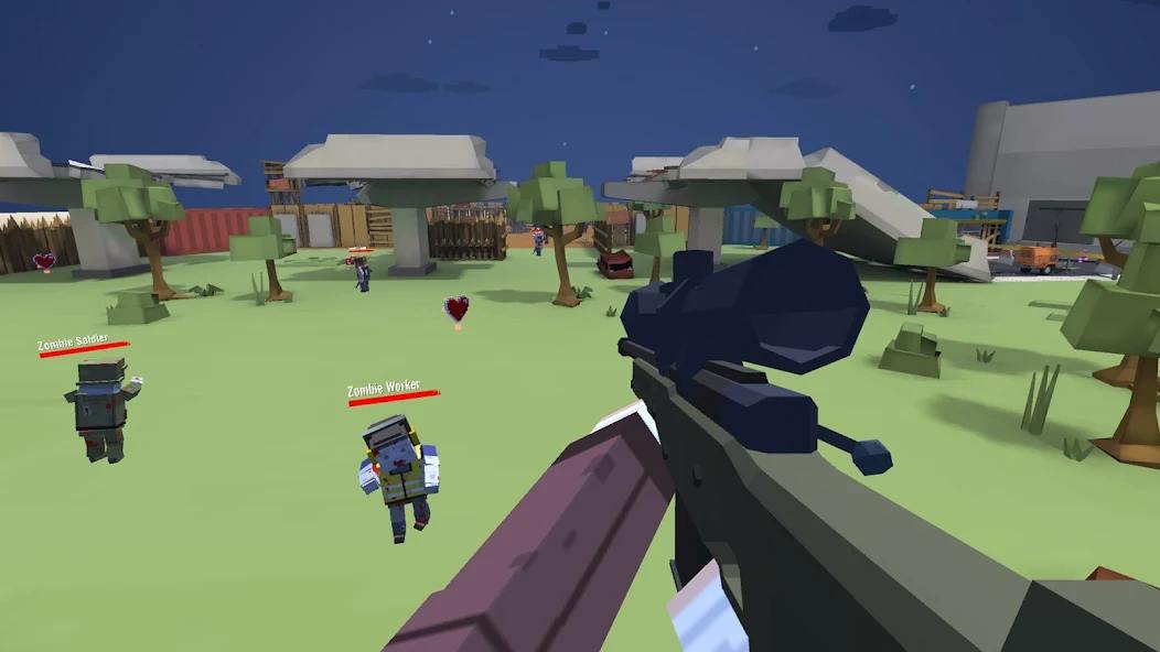 Game Blocky Zombie Survival 2 MOD