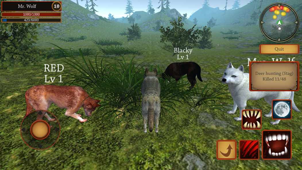 Game Wolf Simulator MOD