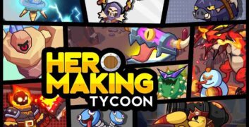 Hero Making Tycoon MOD APK 2.3.0 [Menu LMH, Unlimited Money gems, free shopping] image