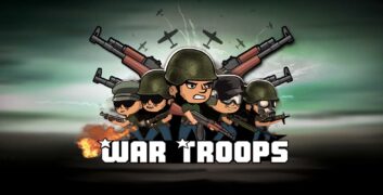 War Troops: Military Strategy MOD APK 2.7.0 [Menu LMH, Unlimited Money, Full Gold, Immortal] image