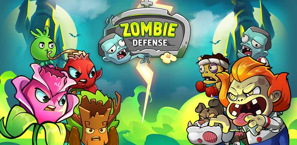 Zombie Defense – Plants War 1.6.15 APK MOD [Lượng Tiền Rất Lớn, Full Đá Qúy]
