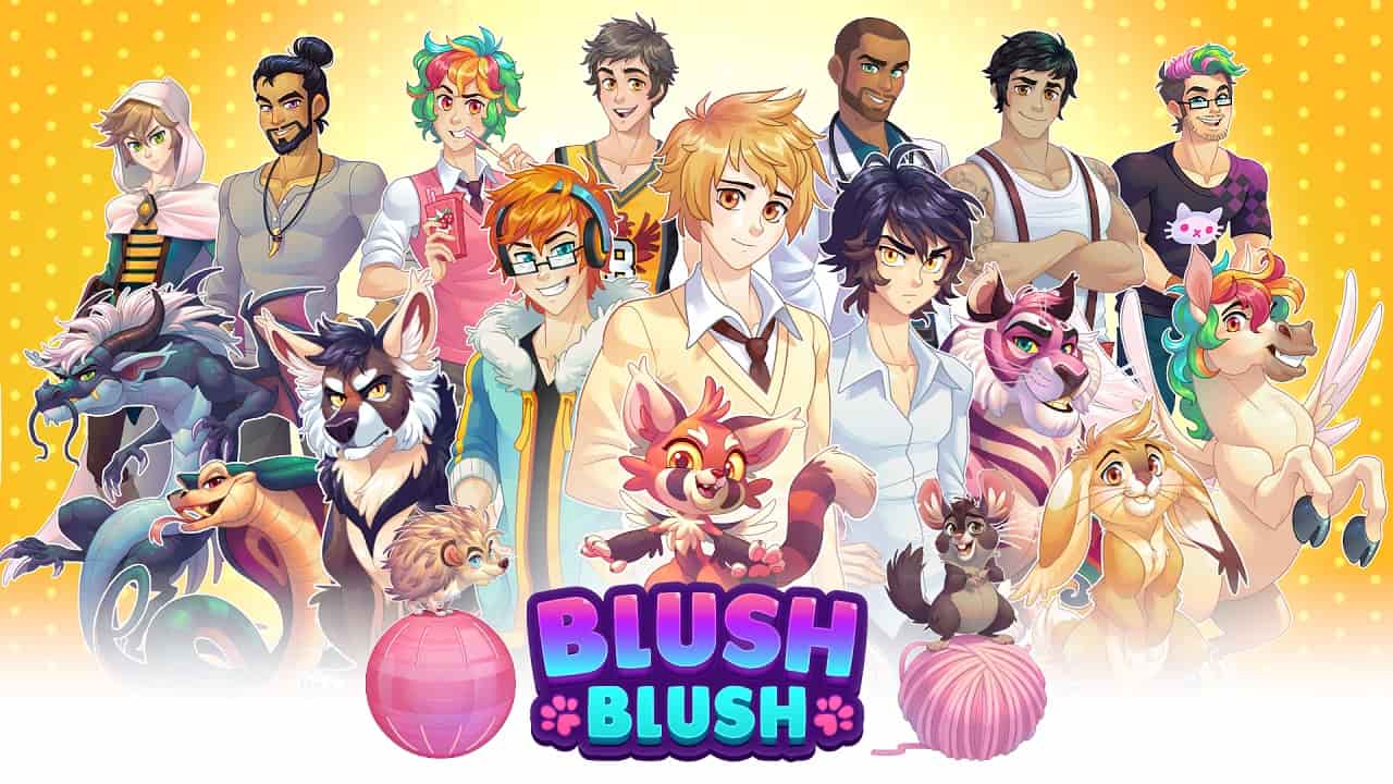 Blush Blush 0.108.5 APK MOD [Menu LMH, Huge Amount Of Money gems, Unlocked Jobs]