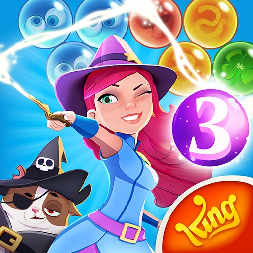 Bubble Witch 3 Saga 8.2.2 APK MOD [Huge Amount Of Lives]