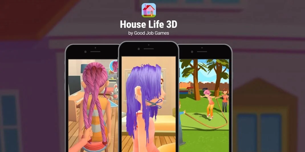 House Life 3D 608000 APK MOD [Lượng Tiền Rất Lớn, Không Quảng Cáo]