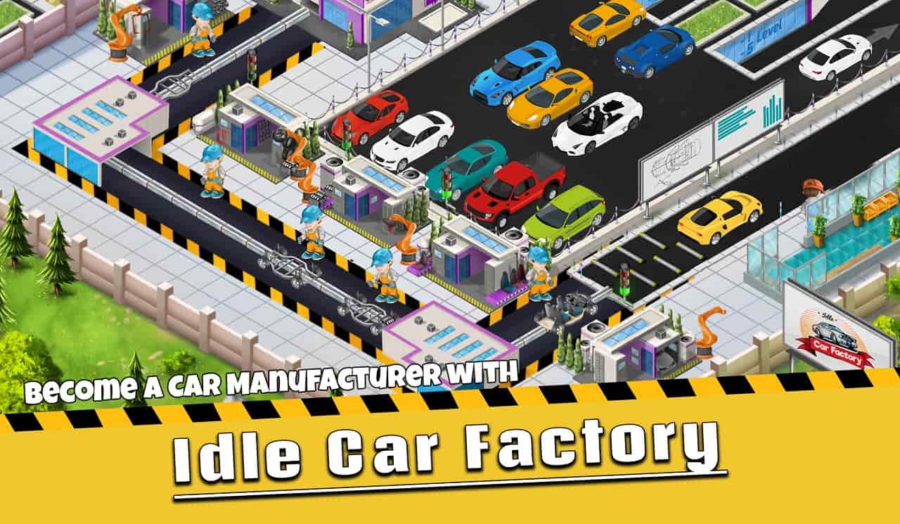 Idle Car Factory 15.0.4 APK MOD [Lượng Tiền Rất Lớn]