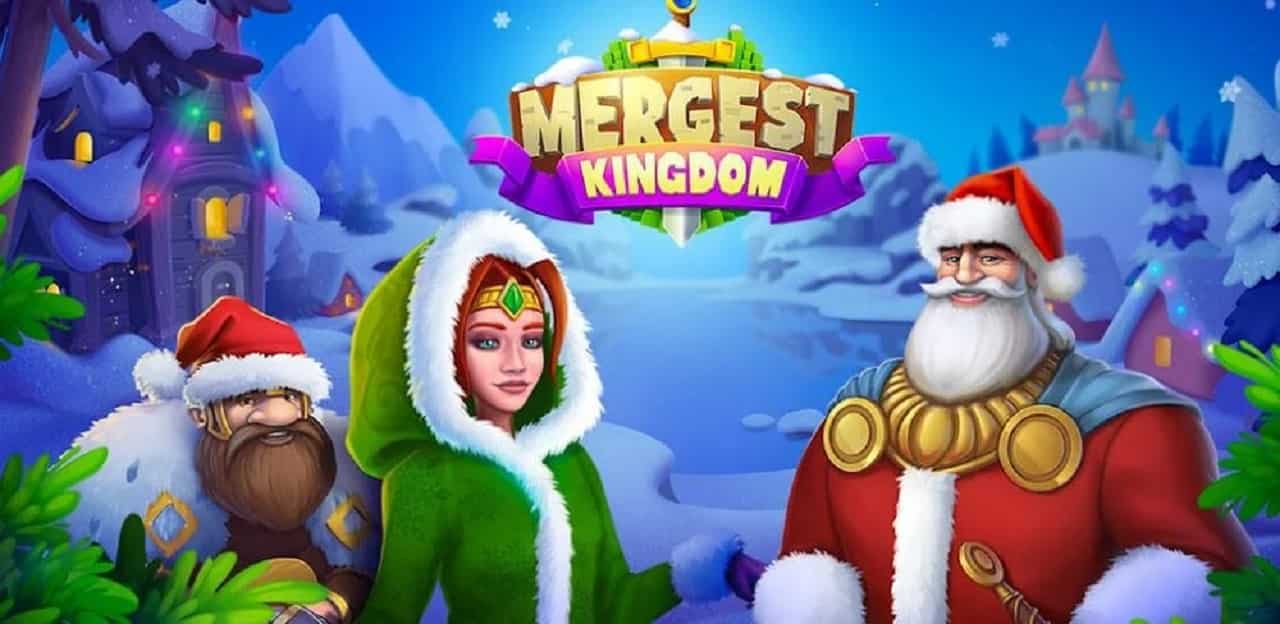Mergest Kingdom 1.380.37 APK MOD [Menu LMH, Huge Amount Of Money and gems, free shopping]