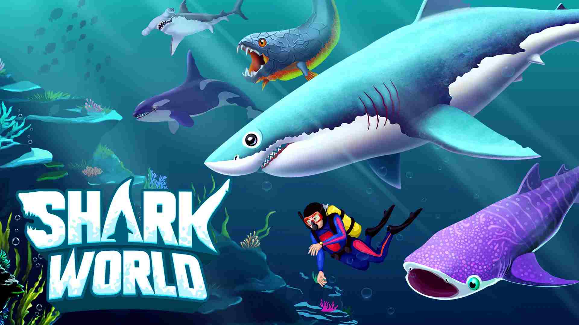 Shark World 13.81 APK MOD [Lượng Tiền Rất Lớn]