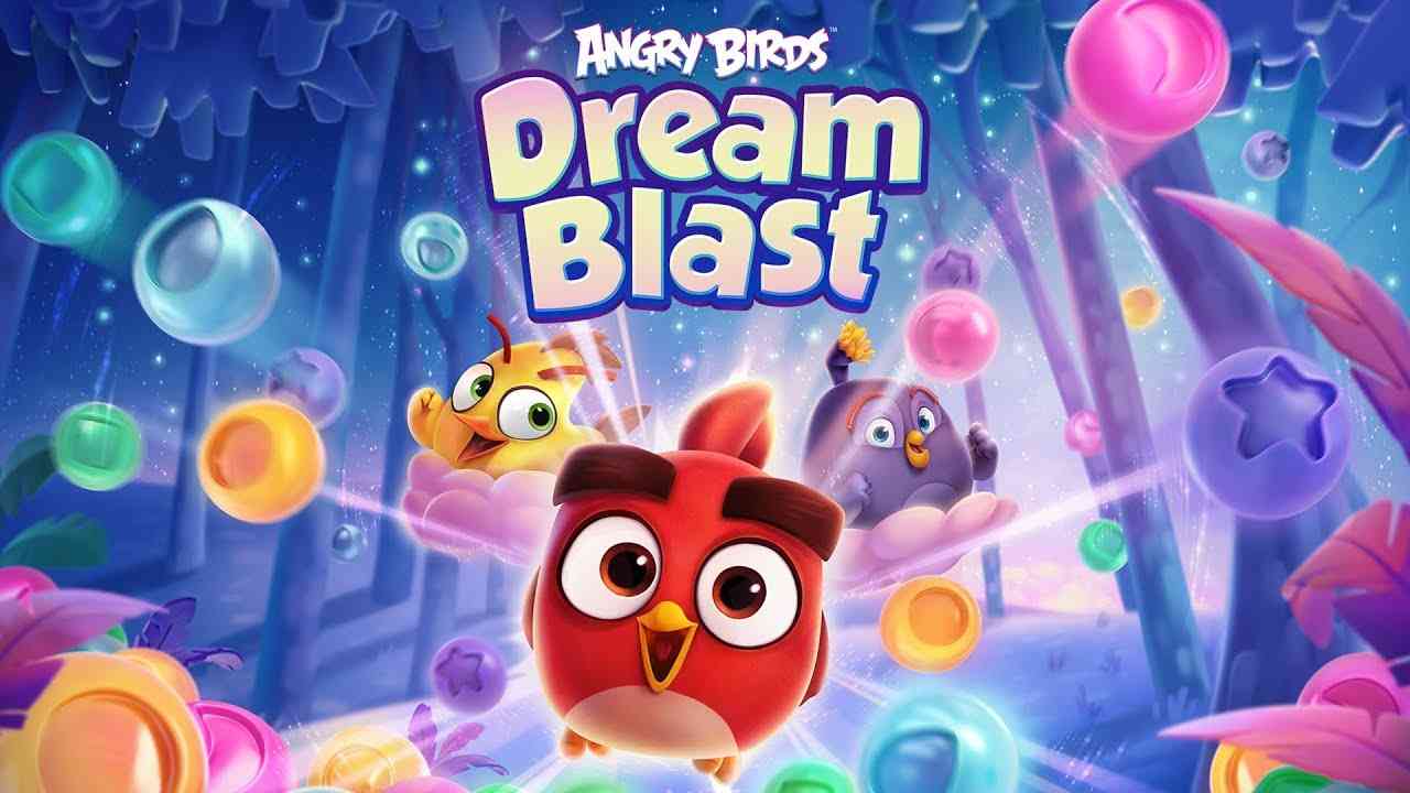 Angry Birds Dream Blast 1.61.2 APK MOD [Menu LMH, Huge Amount Of Money Coins Hearts Boosters]
