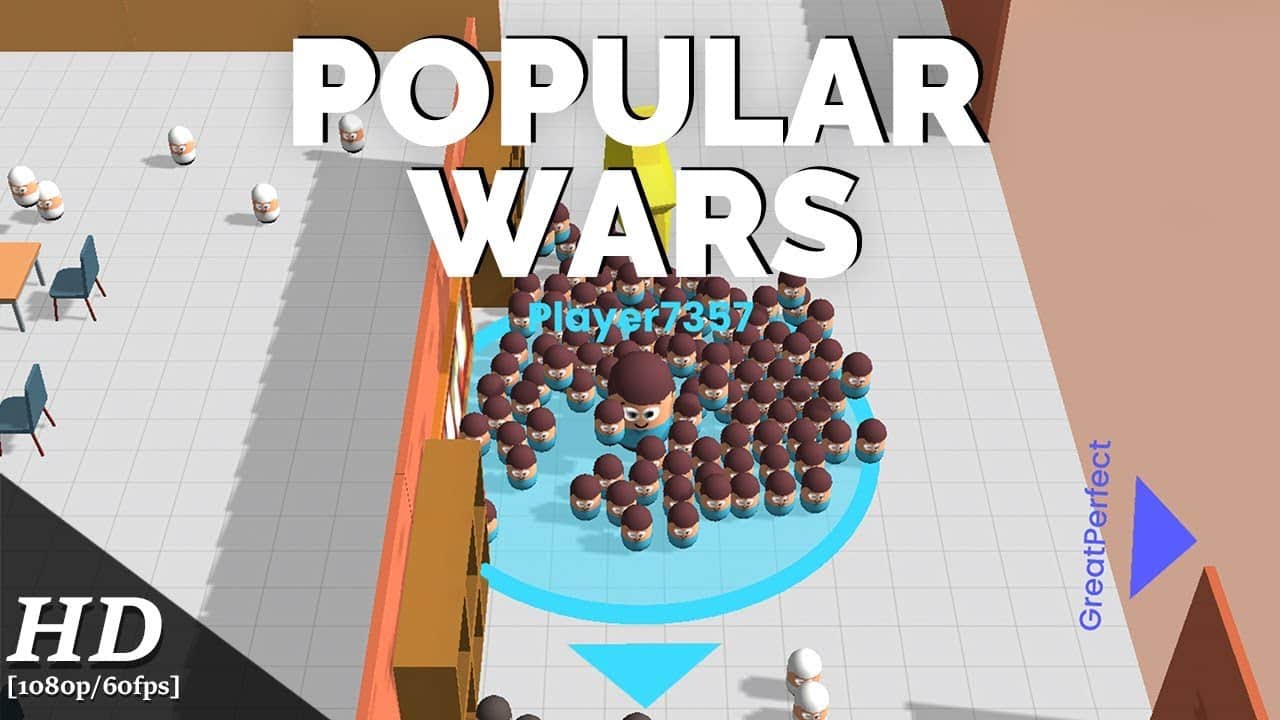 Popular Wars 1.0.33 APK MOD [Huge Amount Of Money, Unlocked All]