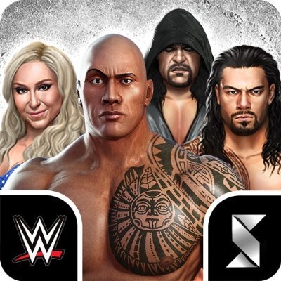 WWE Champions 0.511 APK MOD [Menu LMH, Sát Thương Cao, Không Hồi Chiêu]