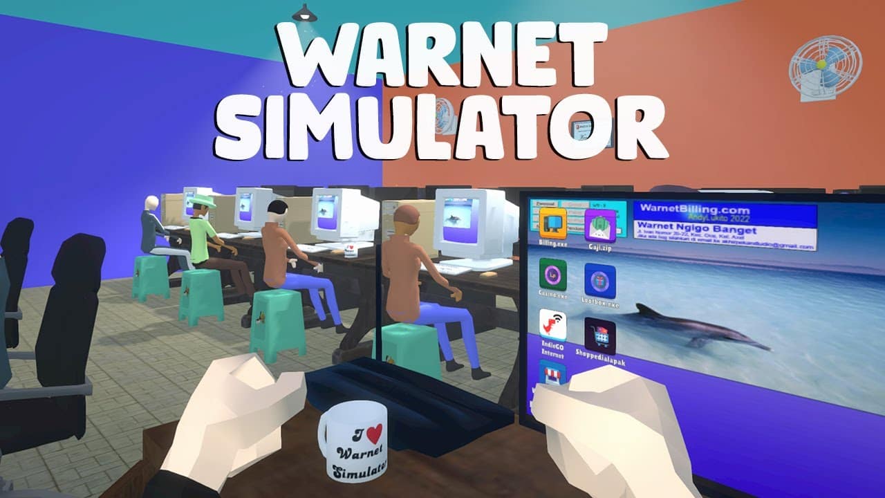 Warnet Simulator 3.3.16 APK MOD [Full Lượng Tiền Rất Lớn, SP, LP, Chìa Khóa]