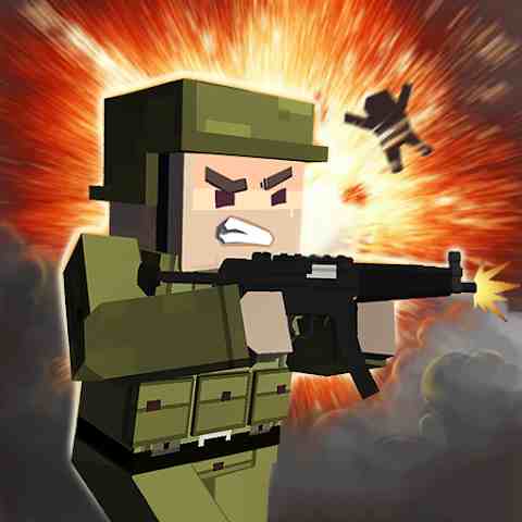 Block Gun: FPS PvP War - Online Gun Shooting Games 9.8  Kẻ địch ngu ngốc, Vô Hạn Tiền