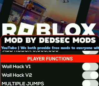 Roblox 2.613.510  Menu, Unlimited robux, max level, High Jump, god mode, fly, Speed
