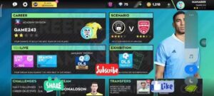 game Dream League Soccer mod
