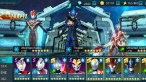 game Ultraman Legend Of Heroes mod apk