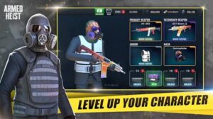 Armed Heist Shooting games mod