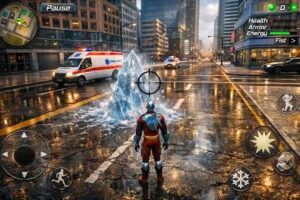 game Snow Storm Superhero mod