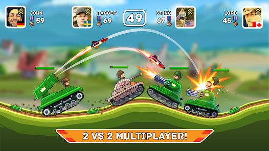 Cách chơi PvP Hills of Steel và leo bảng xếp hạng
