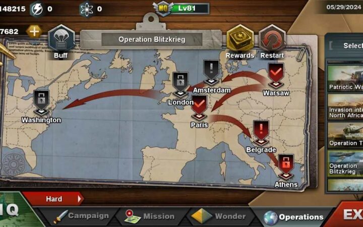 Cách Chơi World Conqueror 3 Trên PC Bằng Giả Lập