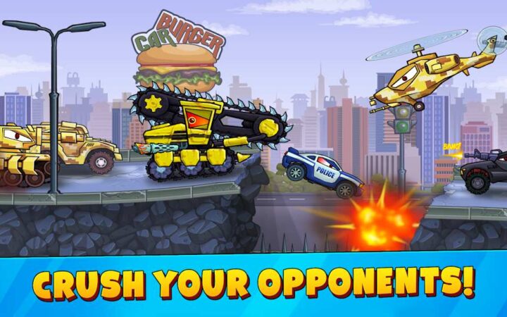 Cách Đánh Boss Và Qua Hang Ngục Car Eats Car 3