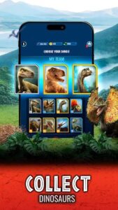 game Jurassic World Alive Mod Apk