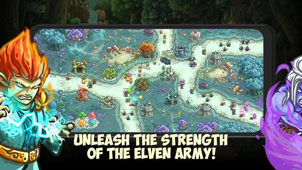 Cách qua các màn Heroic và Iron khó trong Kingdom Rush Origins