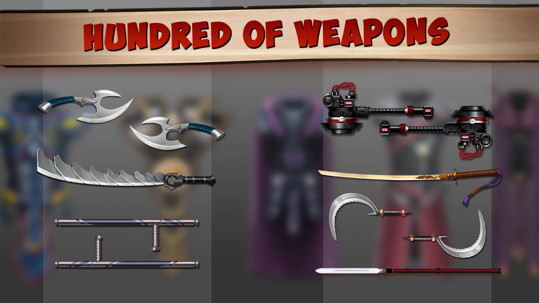 Vũ khí mạnh nhất trong Shadow Fight 2 Special Edition
