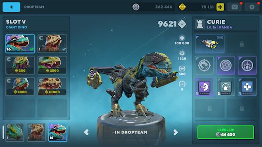 bảng xếp hạng khủng long mạnh nhất Dino Squad