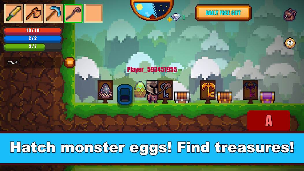 cách đánh boss và farm trang bị Pixel Survival Game 2
