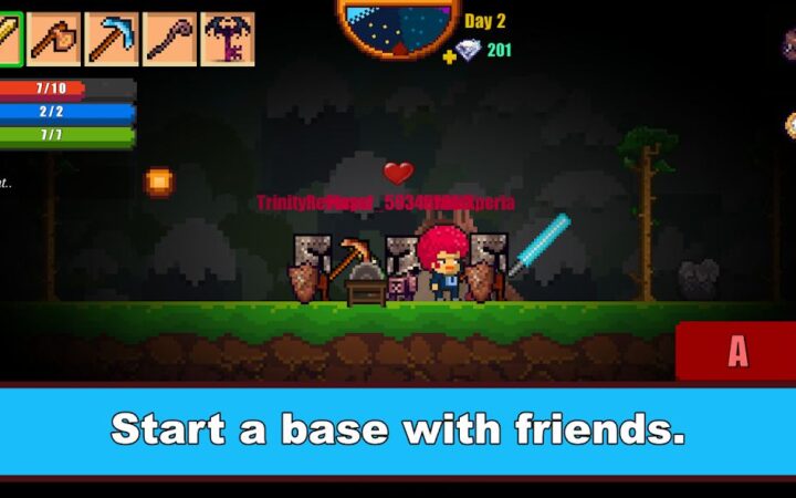 Cách Kiếm Kim Cương Pixel Survival Game 2 Miễn Phí